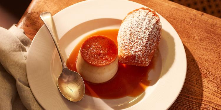 Salted Caramel & Madeleine Crème Caramel