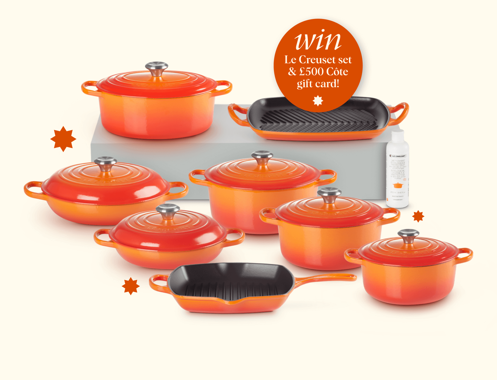 Christmas at Ours. Le Creuset at Yours.