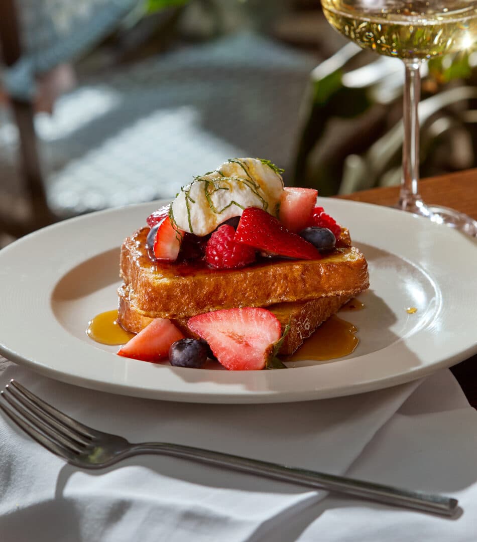 Weekend Brunch until 2.30pm every Saturday and Sunday